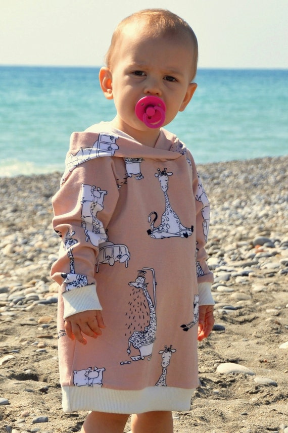 Baby Girl Hoodie Sudadera Vestido con Estampado de Jirafa - Etsy España Baby Girl Hoodie Sudadera Vestido con Estampado de Jirafa - Etsy España