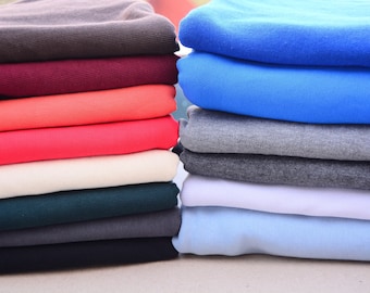 Heavy 1x1 Ribbed Knit Cotton Stretch Fabric 20 cm Length (0.22 yard)
