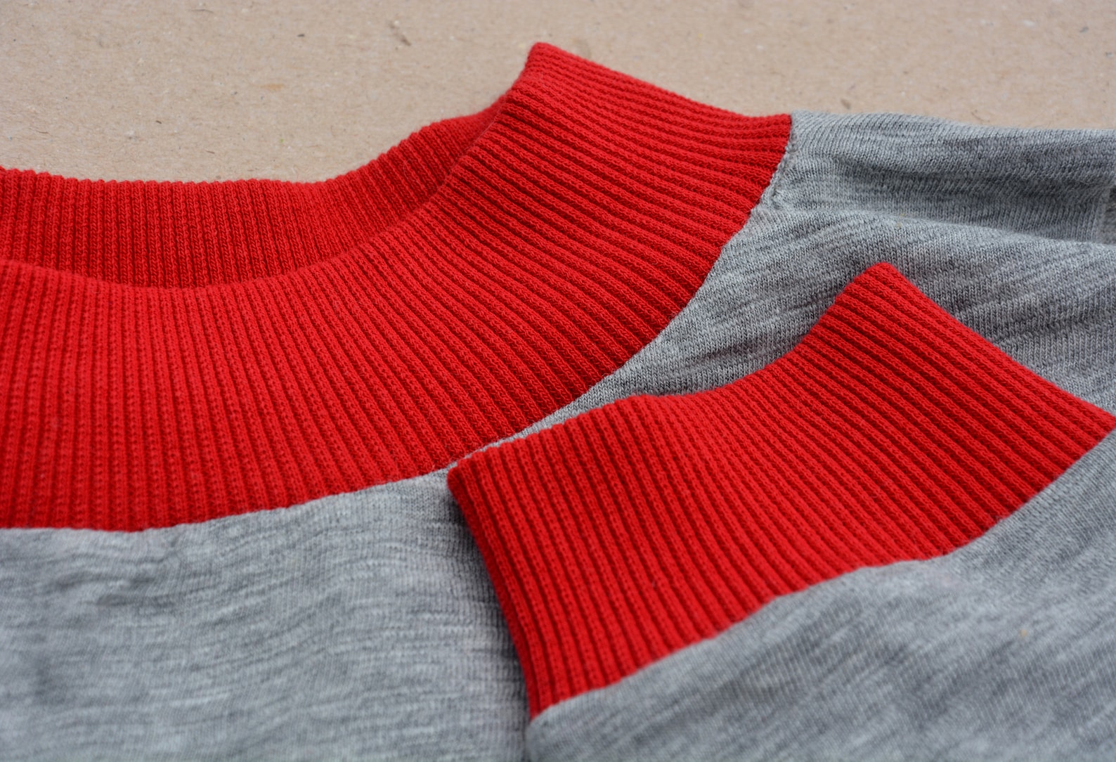 20 X 100 Cm Rib Knit Fabric, Stretch Ribbing Fabric for Cuffs Hems