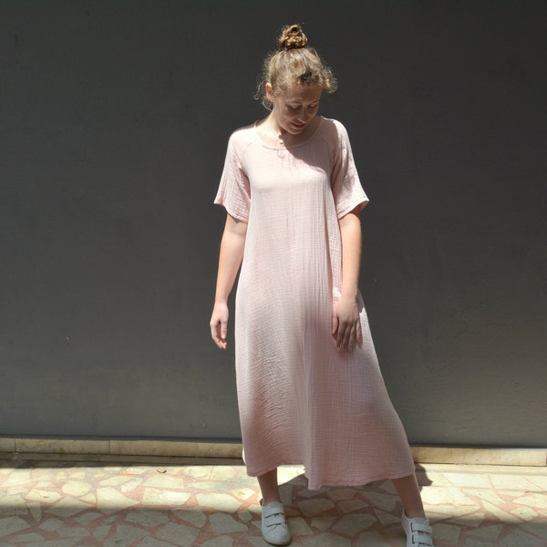 Gauze Dress Etsy