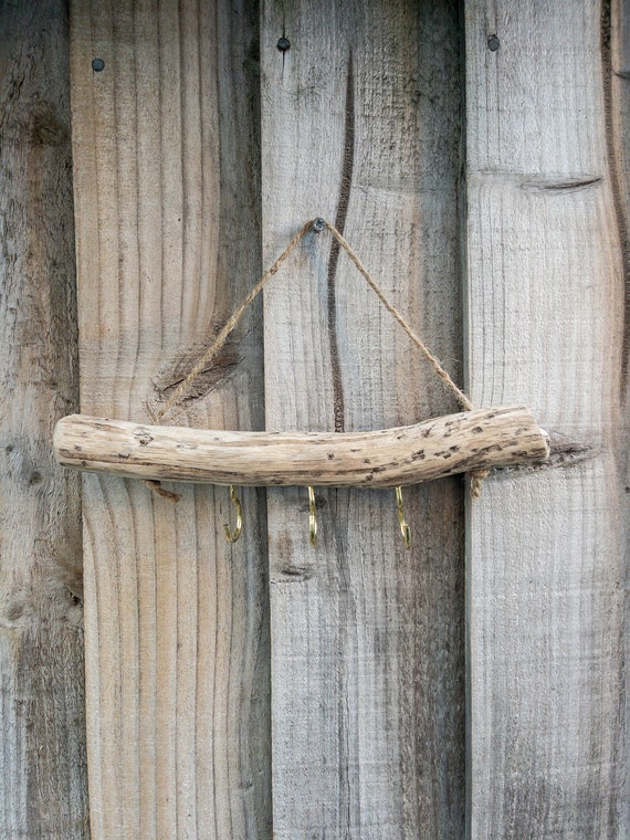 Driftwood Key Rack Handmade Wooden Key Holder Rustic Key Hook Driftwood Jewellery Organiser Wooden Jewellery Storage Natural Home Decor Etsy