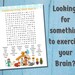 Christmas Story Word Search Printable - Etsy