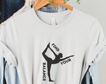 Yoga Damen T-Shirt blau/apricot SITA Shirt von hut und berg balance 