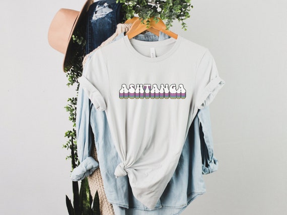 Retro Ashtanga Yoga Shirt Ashtanga Tee 