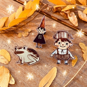 Over the Garden Wall | Acrylic Pins | Wirt | Greg | Jason Funderberker Frog