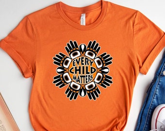 Hand orange shirt, Together we are safe shirt, Orange day shirt, Every child matter shirt, Child shirt, Awareness shirt, Orange shirt.