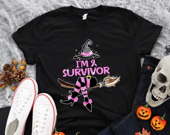 I'm a survivor, Breast Cancer Shirt, In October We Wear Pink, Breast Cancer Awareness, Fighter Pink Ribbon, Gift for Her, Save the Boobs Tee