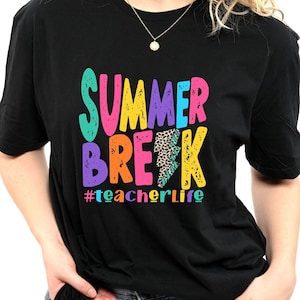 School&#39;s Out For Summer Teacher Shirt, Teacher Summer Vacation Shirt, Summer Break Teacher T Shirt, Last Day of School, Hello Summer Shirt,