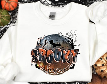 It's Spooky Season Shirt, Spooky Halloween, Spooky Typography , Cute Halloween Shirt,  Trick or Treat T-Shirt, Halloween Vibes, gift for her