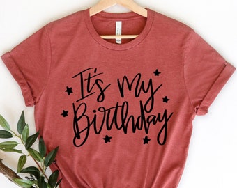 It's My Birthday Shirt, Birthday Shirt, Birthday Party Shirt, Birthday gift, Gift For Birthday, Birthday Gift Shirt, Kids birthday shirt