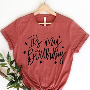 It&#39;s My Birthday Shirt, Birthday Shirt, Birthday Party Shirt, Birthday gift, Gift For Birthday, Birthday Gift Shirt, Kids birthday shirt