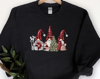 Trendy Christmas Gnomes Shirt, Christmas Gnomes Shirt, Christmas Gift Idea, Gnomes Shirt, Christmas Outfit, Christmas Gift Shirt, Tree shirt