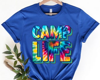 Camp Life Shirt, Travel T-shirt, Vacation Tee, Summer Vacation Shirts, Summer Shirts, Travel Shirts, Summer Collection, Camp Life Shirt