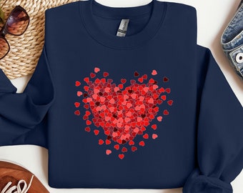 Valentines Day Shirt, Heart Shirt, Valentines Day Shirts For Women, Cute Heart T-shirt, Cute Valentine Shirt, Teachers Valentines Day Shirt