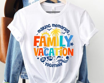 Family Cruise 2024 Shirts, Adults Kids Family Cruise Tshirt, Matching Family Cruise Shirts and Hoodies, Making Memories Together Tees