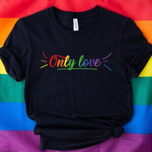Love is Love Shirt, Love shirt, LGBT Shirt, Equality Shirt, LGBT Pride Shirt, Rainbow shirt