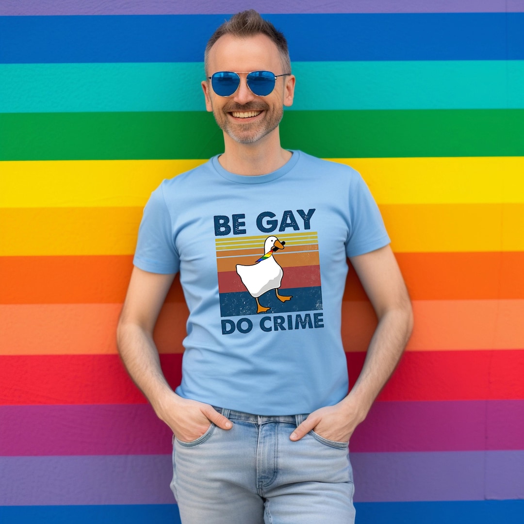 Be Gay Do Crime Pride Shirt, Gay Pride Shirt, LGBTQ Shirt, Trans T ...
