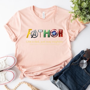 Fathor, Thor, Avengers Shirt, Father's Day Gift, Avengers Men's Shirt, Fathor Definition Shirt, Marvelous Dad Shirt, Superhero Dad Shirt image 5