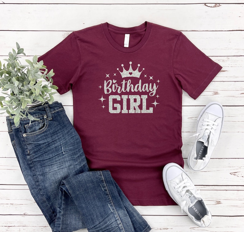 Birthday Girl Long Sleeve Shirt Birthday Party Shirt Etsy
