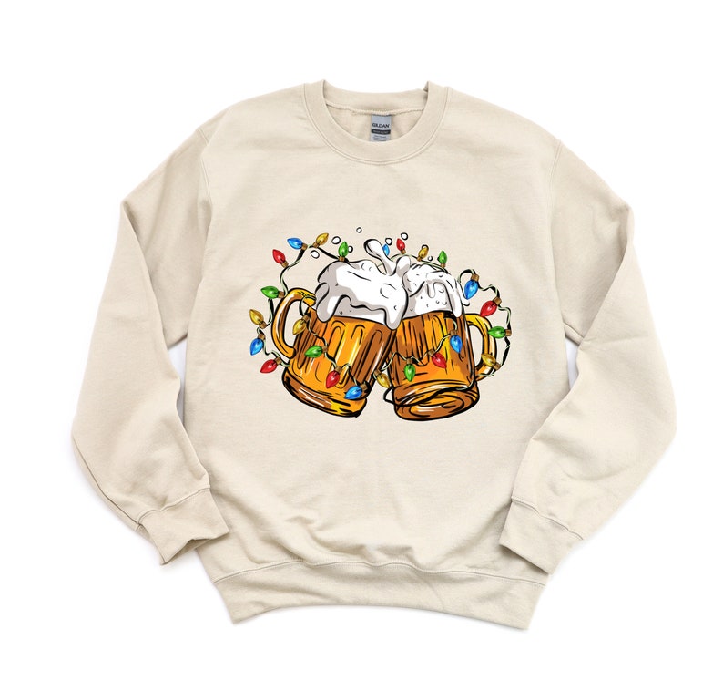 Merry Christmas Beers Shirt,christmas Drinking Shirt, Santa Beer
