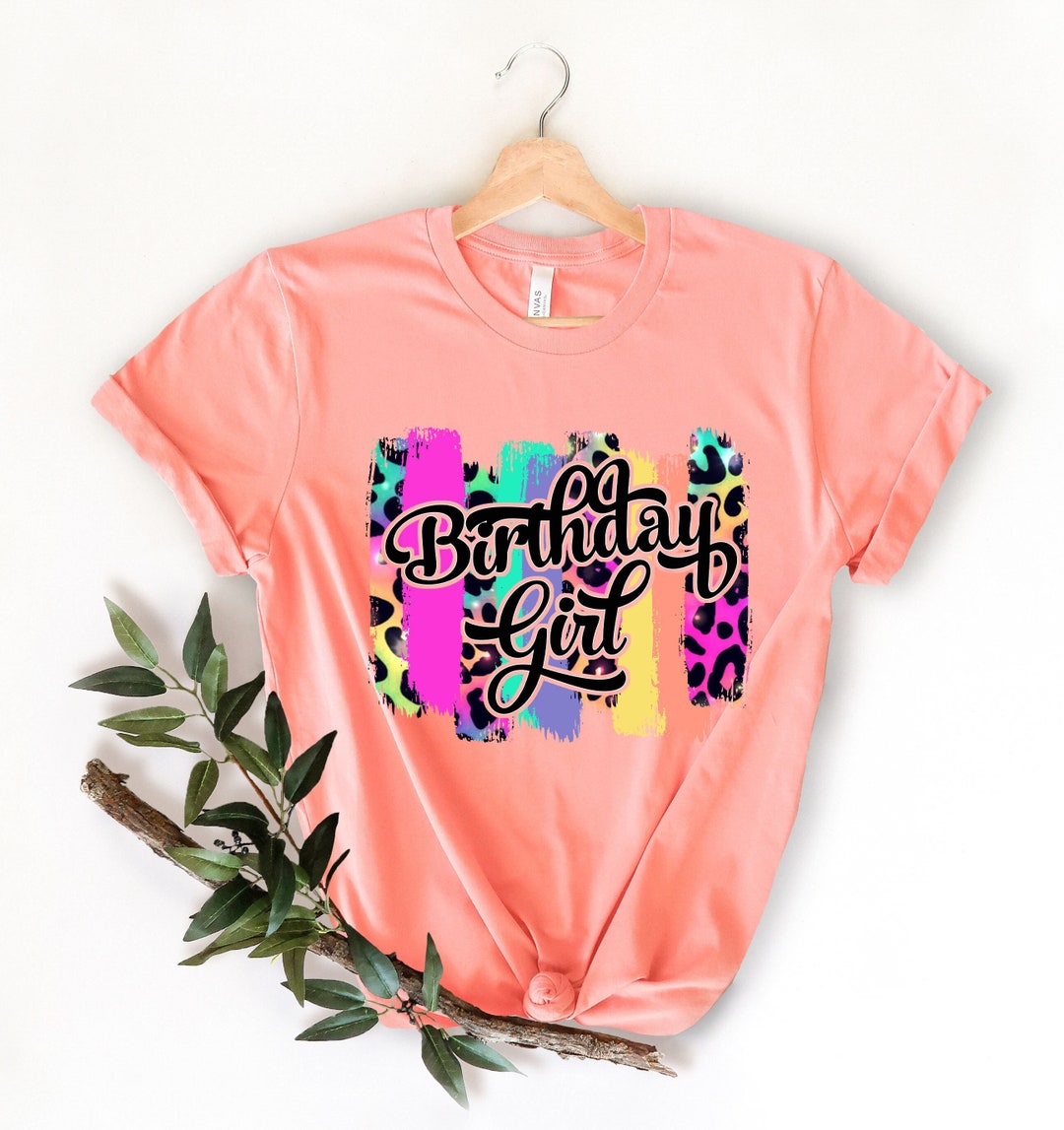The Birthday Girl Shirt, Birthday Party Girl Shirt, Birthday Girl Shirt ...