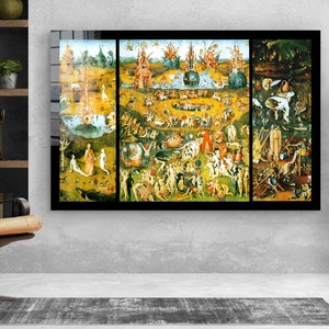 Hieronymus Bosch-garden of Earthly Delights-renaissance Art-most Famous ...