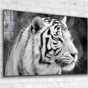 Tiger Glass Or Canvas Wall Art Mother&#39;s Day Gift