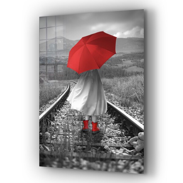 Red Umbrella Etsy