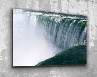 Niagara Falls Canvas Decor, Glass Wall Art ,  Canvas Wall Art , Waterfall Room Decor Mother's Day Gift