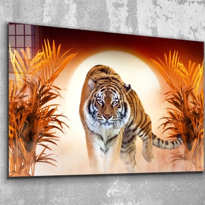 Tiger  Roar , Tiger Glass Decor, Tiger  Canvas Decor, Glass Wall Art ,  Canvas Wall Art , Modern Art,  , Modern Room Decor Mother&#39;s Day Gift