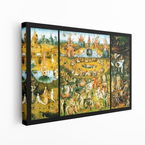 Hieronymus Bosch-garden of Earthly Delights-renaissance Art-most Famous ...