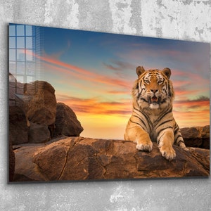 Tiger  Roar , Tiger Glass Decor, Tiger  Canvas Decor, Glass Wall Art ,  Canvas Wall Art , Modern Art,  , Modern Room Decor Mother&#39;s Day Gift