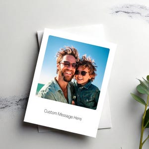 Custom Photo Card, Custom Picture, Personalisable, Custom Card, Personalised Greeting Card, Personalised Gift, Photo Card, Custom Message