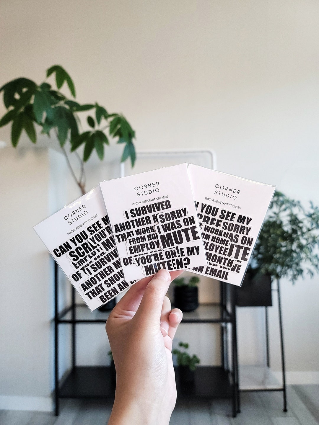 Work From Home Stickers Remote Work Work From Home Meeting - Etsy