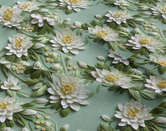 Multi-Purpose Decorative Design Digital Printing Fabric With 3D Color Flower Pattern-Upholstery-Furniture-Drapery-PES