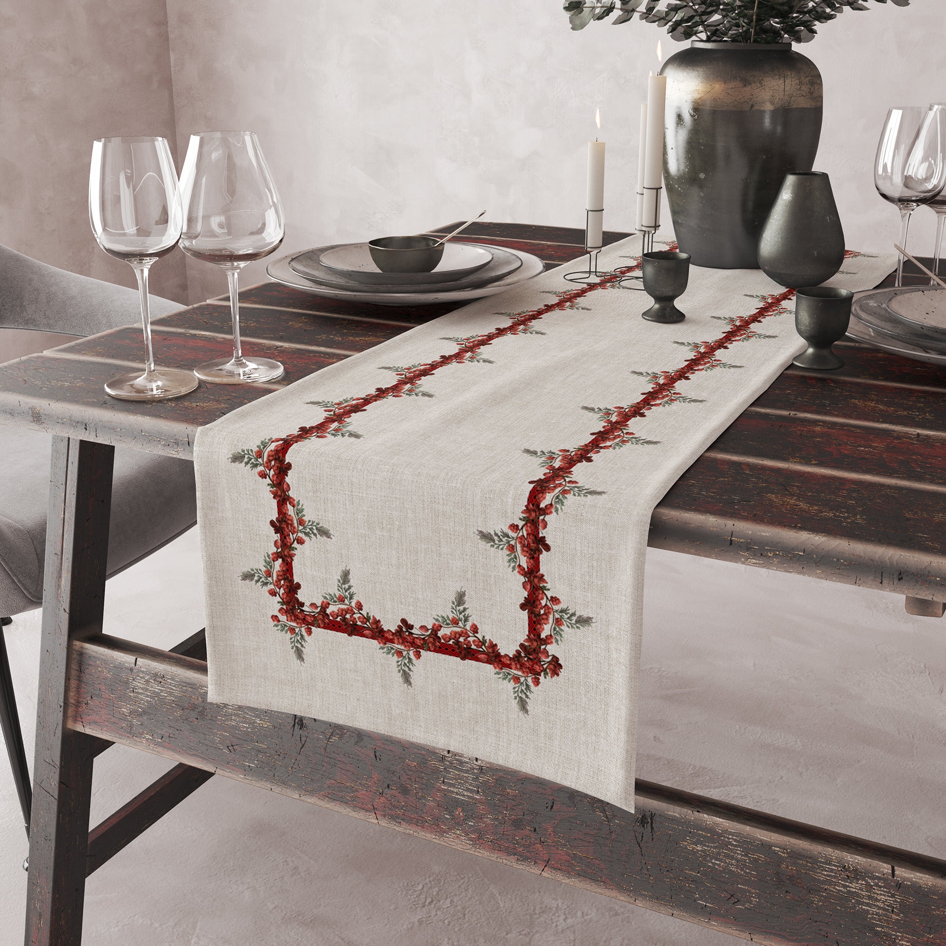 Laura Ashley Table Runner - Etsy