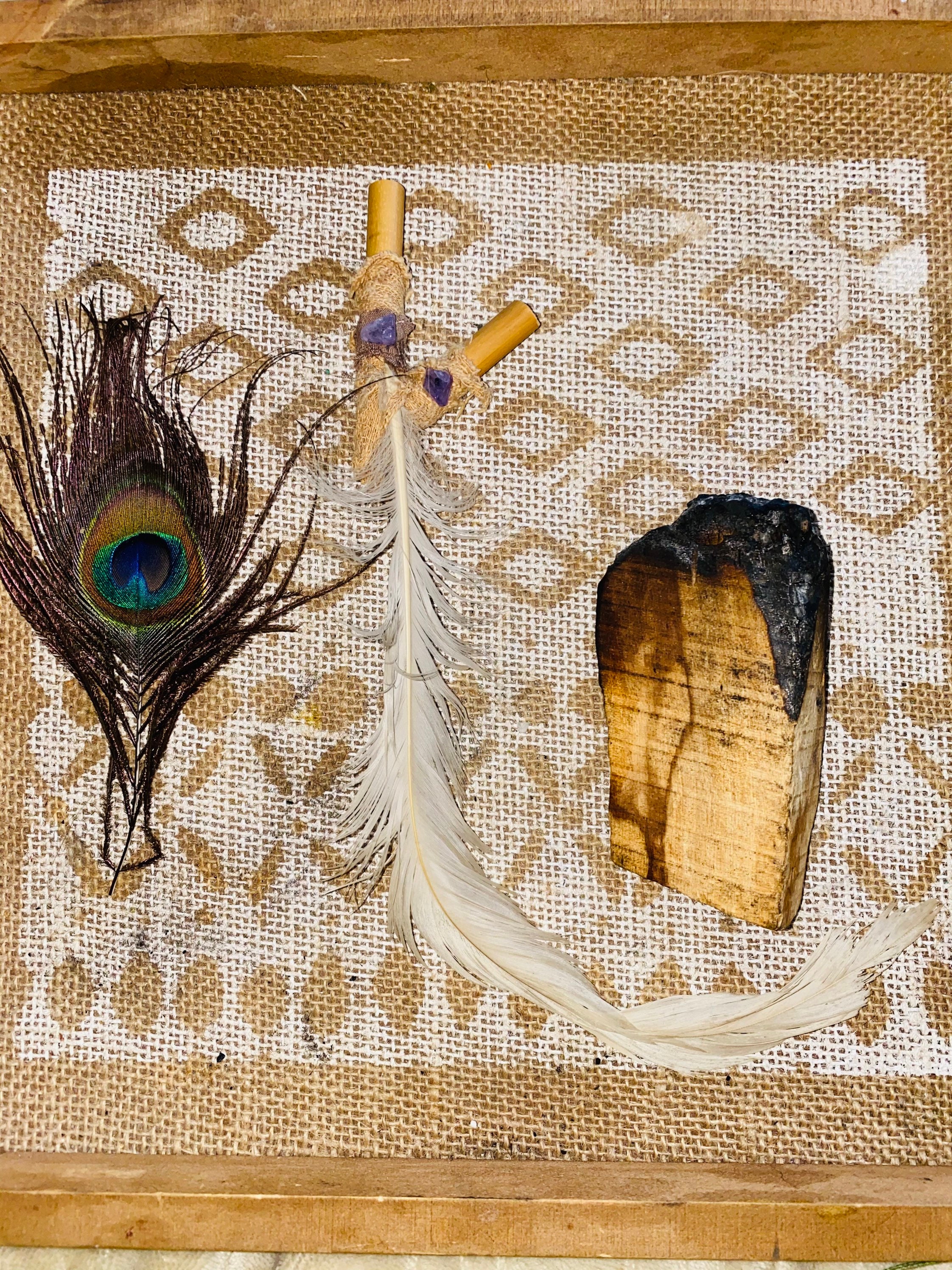 Amethyst Crystal Kuripe - Size M