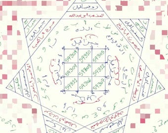 Permanent Ratified Contract | 7 Renowned Djinn Kings | 7 Jinn Legions | Handcrafted & Personalized | True Arabic Magic