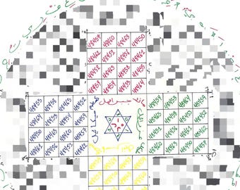 Dauerhafter, bestätigter Vertrag | 4 Dschinn-Köpfe | 4 Dschinn-Legionen | 3 Wünsche | 1 Thema | Handgefertigt & personalisiert | Wahre arabische Magie
