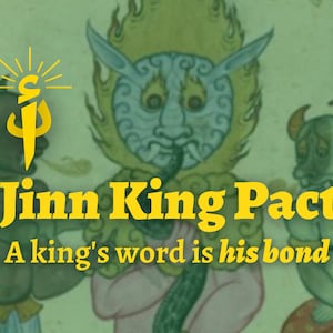 Jinn King Pact for Wish Granting