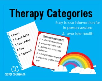 Therapy Categories