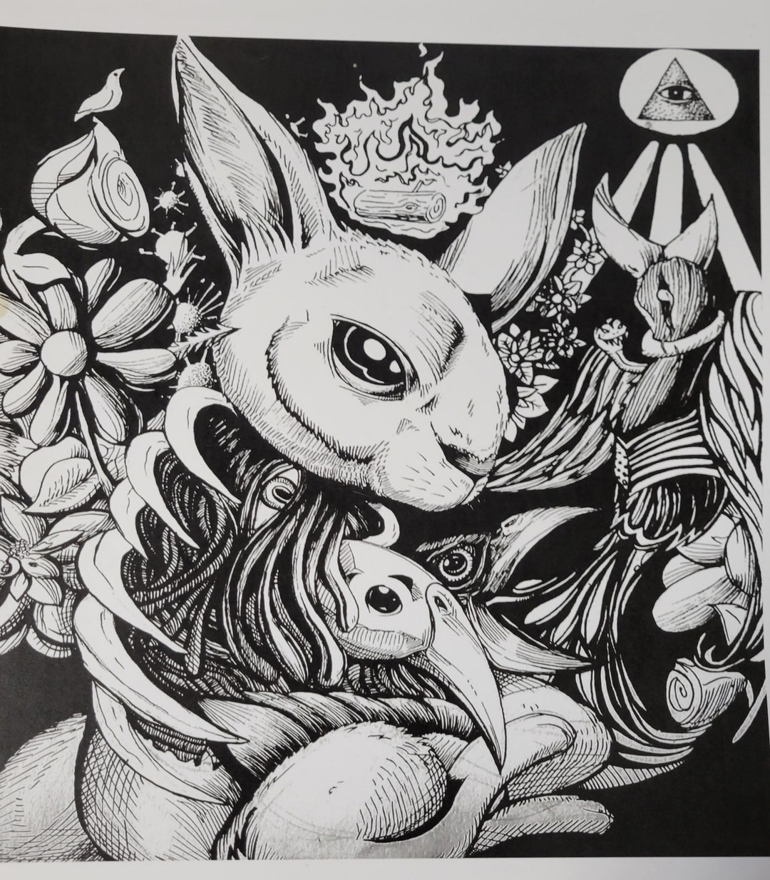 Esoteric Rabbit Plague Art - Etsy