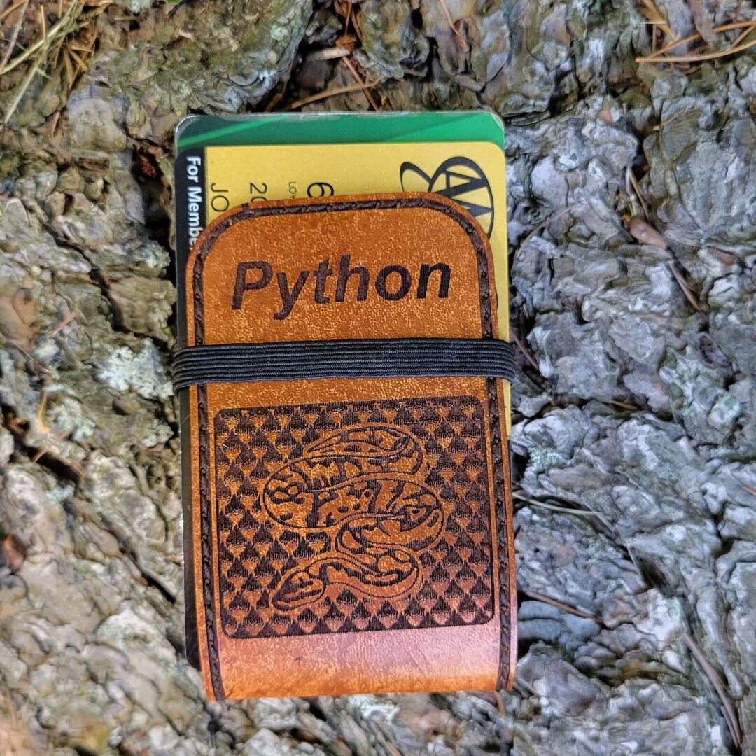 Custom Premium Thick Leather python & Scales - Etsy