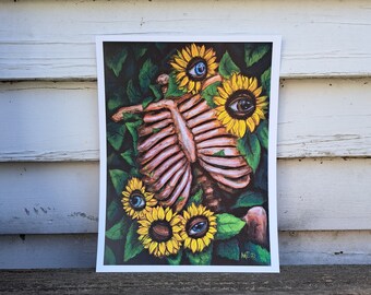 Seeing Sunflowers - Ribs