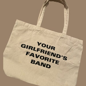 Favorite Band Tote Bag