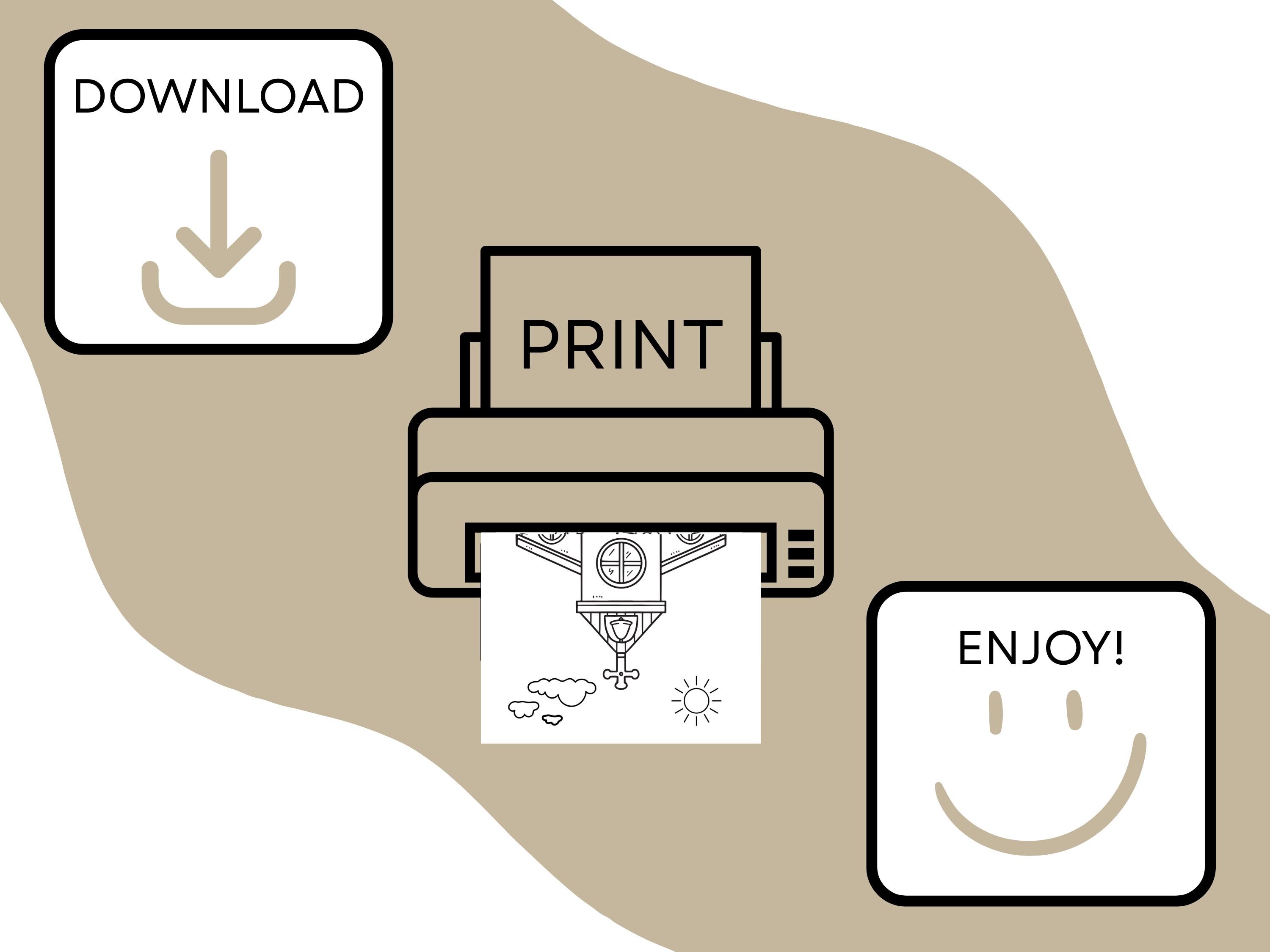 Christian Coloring Book for Kids: Bible Verse Worksheets (digital ...