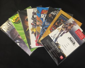 Sony PlayStation 2 / PS2 - Instruction Manual Sleeves / Protectors (50 Pack)