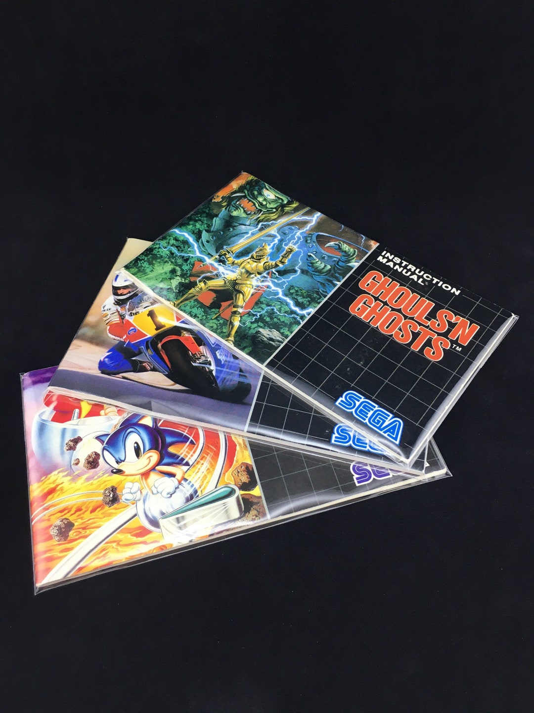 Sega Mega Drive - Instruction Manual Sleeves / Protectors (25 Pack) - Etsy