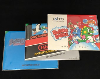 Nintendo Entertainment System / NES - Instruction Manual Sleeves (50 Pack)