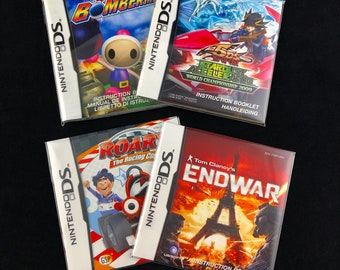 Nintendo DS - Instruction Manual Sleeves / Protectors (25 Pack)